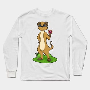 Meerkat Donut Long Sleeve T-Shirt